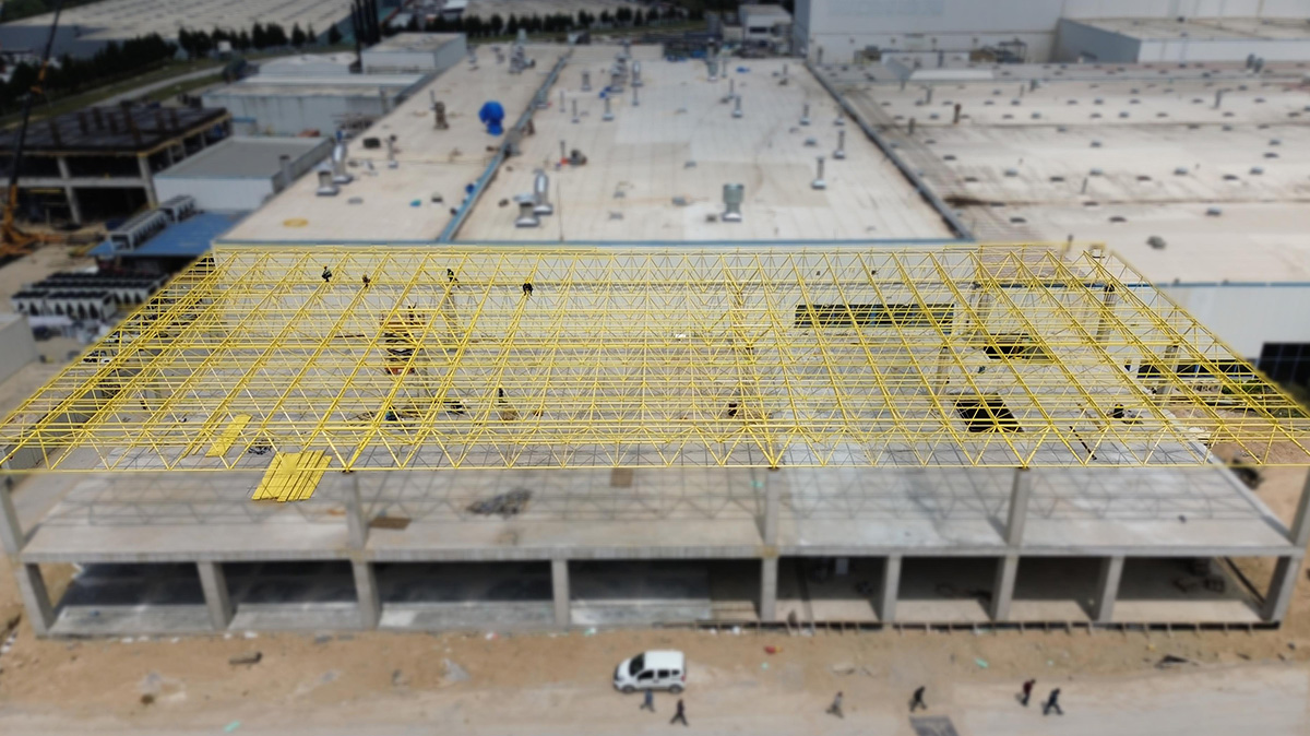 Habas Automobile Factory - Dye Shop 2nd StageKocaeli